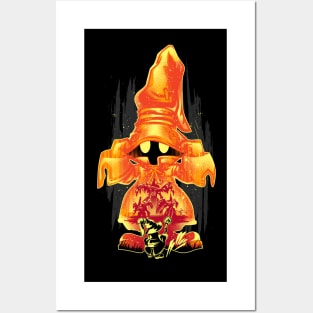 Black Wizard Vivi Posters and Art